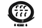 Stainless Steel Braided Hose Kit Black 40 ft. -6 AN 87204